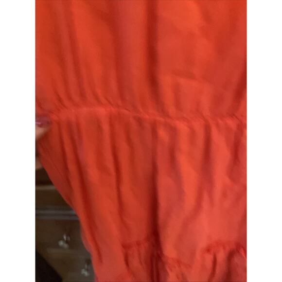 Saint Tropez Women’s Dress XL Coral Tily‎ Eyelet Made In India - Picture 4 of 10